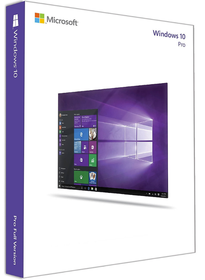 Phần mềm Microsoft Window Pro 10 64Bit Eng Intl 1pk DSP OEI DVD (FQC-08969)